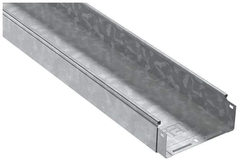 IEK CLN10-080-200-3-M-HDZ ESCA Лоток неперфорированный 80х200х3000 HDZ [в упаковке 12, цена за 1 м]