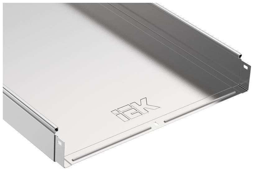 IEK CLN10-080-500-3 ESCA Лоток неперфорированный 80х500х3000 [в упаковке 6, цена за 1 м]