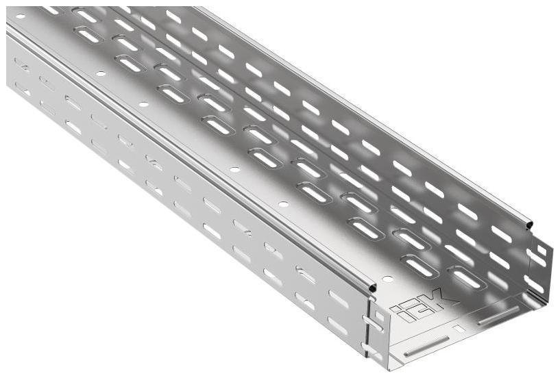 IEK CLP10-080-300-100-3 ESCA Лоток перфорированный 80х300х3000-1,0 [в упаковке 12, цена за 1 м]