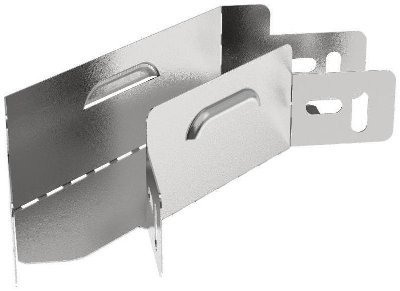 IEK ES3-PG-90-050-050-06 ESCA 3 Поворот 90град 50х50-0,6 [в упаковке 10, цена за 1 шт]