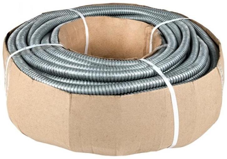 EKF mrzn-25-50 Металлорукав Р3-ЦХ-25 (50м.) с протяжкой PROxima [в упаковке 50, цена за 1 м]