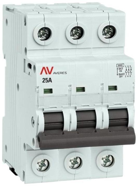 EKF avn-3-25-av Выключатель нагрузки AVN 3P 25A AVERES