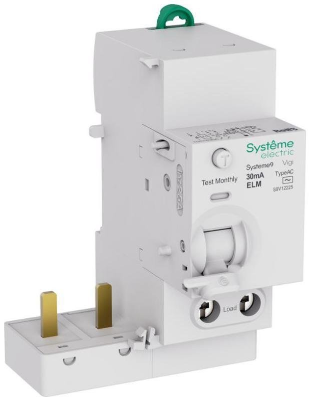 Systeme Electric S9V12225 Systeme9 Блок диф. тока (БДТ) 25A 2P 30мА Тип-AC 230В