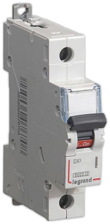 Legrand 407671 Выключатель автоматический однополюсный DX3 6000 20А C 10кА
