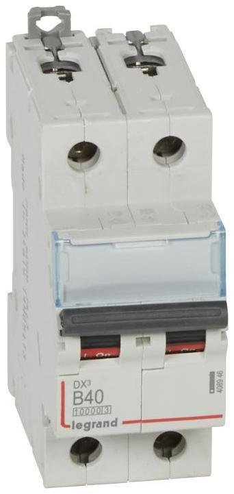 Legrand 408946 Выключатель автоматический двухполюсный DX3 10000 40А B 16кА