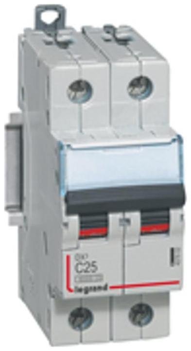 Legrand 408945 Выключатель автоматический двухполюсный DX3 10000 32А B 16кА