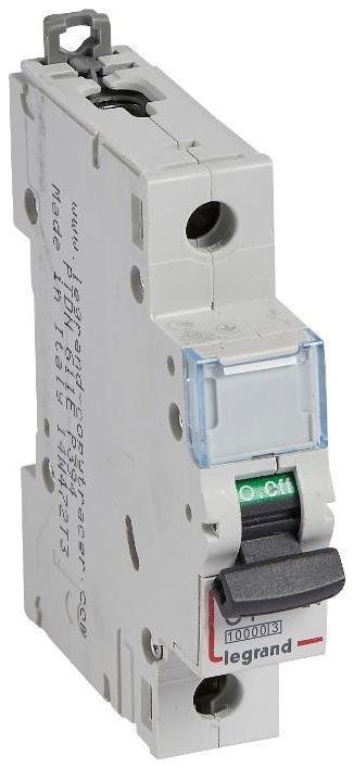 Legrand 409110 Выключатель автоматический однополюсный DX3 10000 4А C 16кА