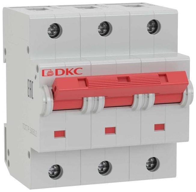 DKC MD125-3C125 Выключатель автоматический трехполюсный YON MD125-3C125-8ln 20kA [в упаковке 4, цена за 1 шт]