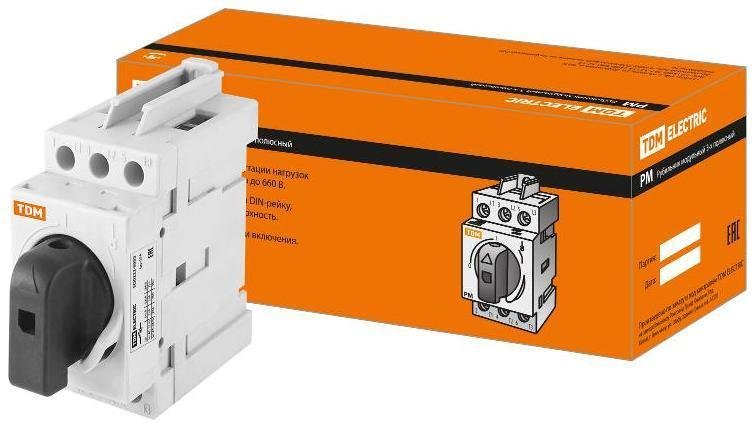 TDM electric SQ0222-0003 Рубильник модульный РМ-25 3П 25A