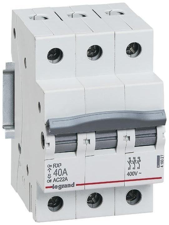 Legrand 419327 RX3 Выключатель-разъединитель 3П 40A