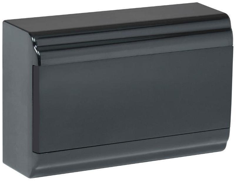 IEK MKP13-N-01-12-41-K02 Корпус пластиковый навесной на 12 модулей ЩРН-П-12 PRIME черный IP41