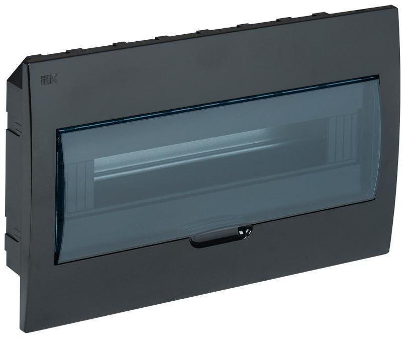 IEK MKP12-V-18-41-K02 Корпус пластиковый встраиваемый на 18 модулей ЩРВ-П-18 IP41 черный KREPTA 3
