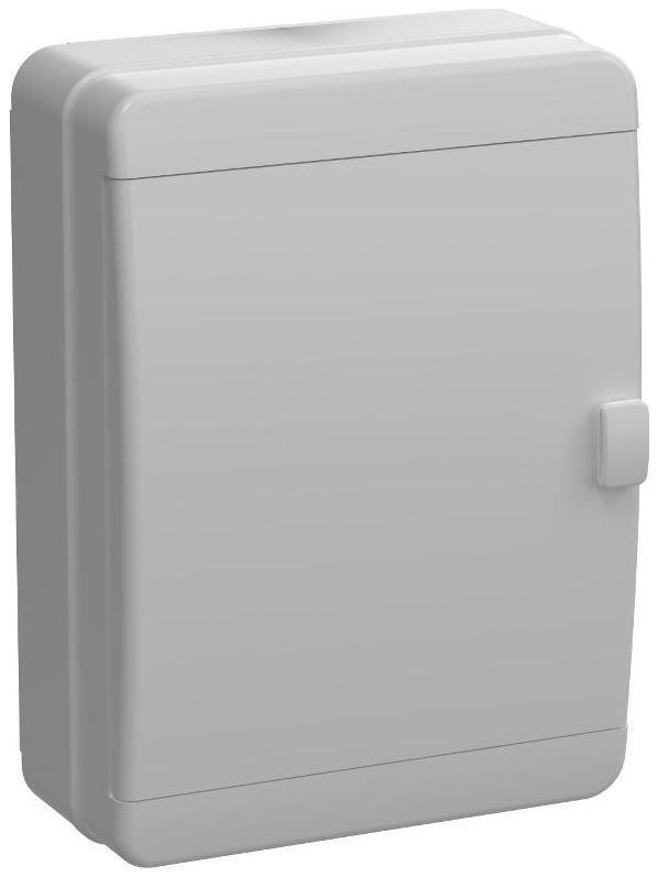 IEK TF5-KP73-N-24-65-K03-K03 Корпус пластиковый навесной на 24 модулей КМПн-24 IP65 серый непрозрачная дверь TEKFOR
