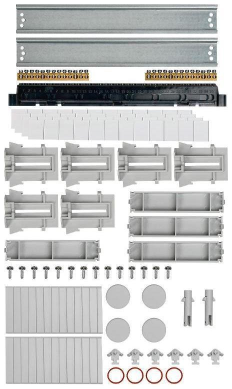 IEK TF5-KP73-N-36-65-K03-K03 Корпус пластиковый навесной на 36 модулей КМПн-36 IP65 серый непрозрачная дверь TEKFOR