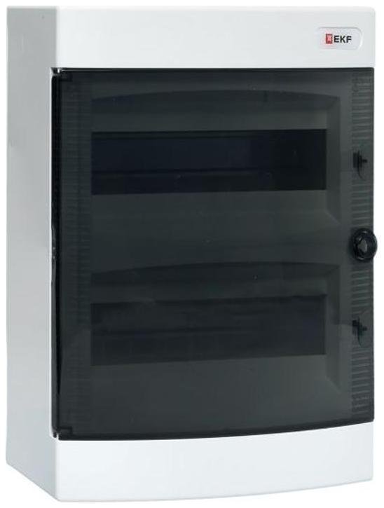 EKF ux-2x12-n Щит распределительный навесной "Unix" прозрачная дверь 2х12 модулей IP41 PROxima