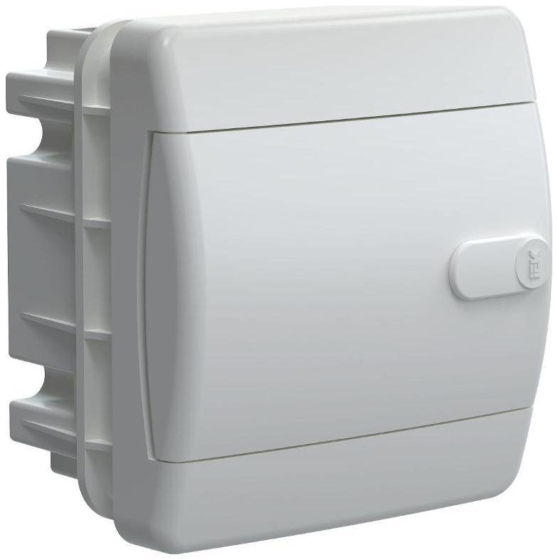 IEK UIC-KP13-V-04-41-K01 Корпус пластиковый встраиваемый на 4 модуля ЩРВ-П-4 IP41 белая дверь UNION Compact [в упаковке 8, цена за 1 шт]
