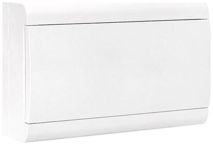 EKF pb-n-15w-bas Щит распределительный ЩРН-П-15 (пром. упаковка) белая дверца IP41 Basic [в упаковке 20, цена за 1 шт]