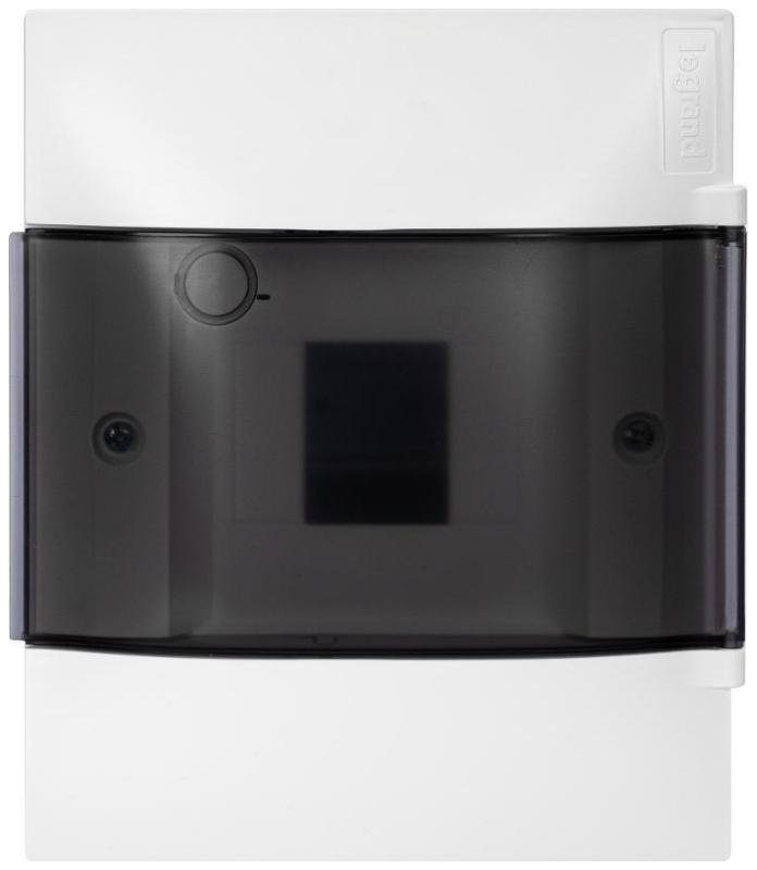 Legrand 134574 Practibox S Пластиковый щиток Встраиваемый (в полые стены) 1X4 Дымчатая дверь