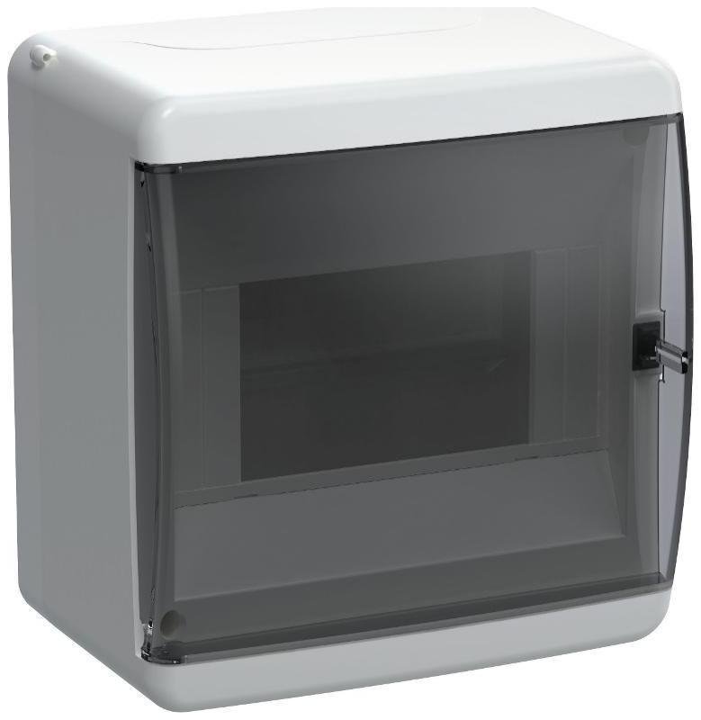 IEK TFM-KP73-N-06-41-K01-K01 Корпус пластиковый навесной на 6 модулей КМПн-6 IP41 белый TEKFOR Mini [в упаковке 8, цена за 1 шт]