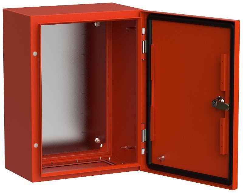 IEK TI5-13-N-040-030-020-66 TITAN 5 Корпус металлический ЩМП-40.30.20 УХЛ1 IP66 RAL3020 красный