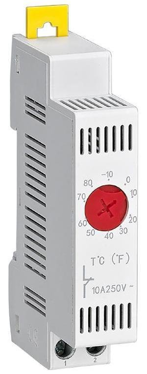 DKC R5MTHNC Термостат модульный с регулируемым диапазоном температуры -10…+80°C, NС-контакт