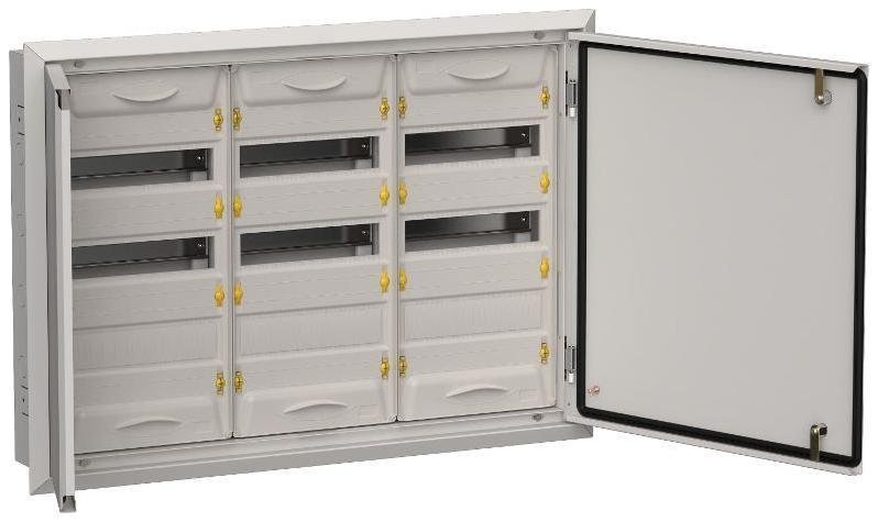 IEK TI5-50-V-3X036-31-7035 TITAN 5 Корпус металлический ЩРв-108 (3х36) 630х885х130 IP31 серый
