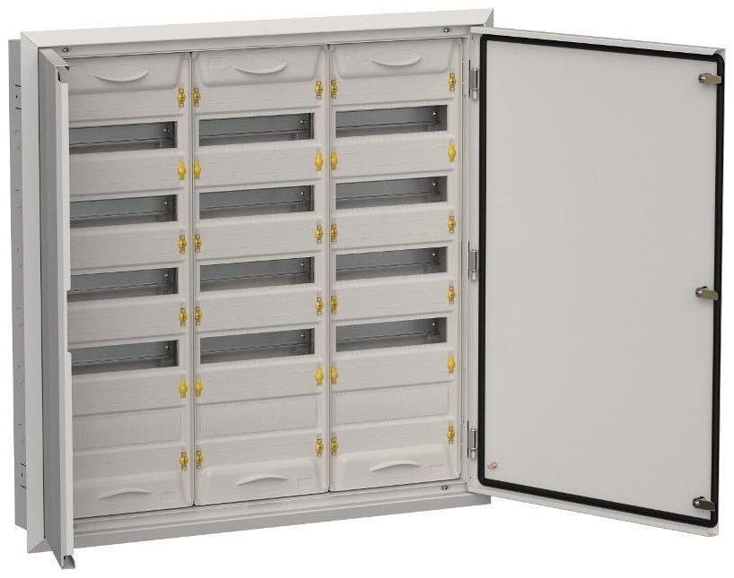 IEK TI5-50-V-3X060-31-7035 TITAN 5 Корпус металлический ЩРв-180 (3х60) 880х885х130 IP31 серый