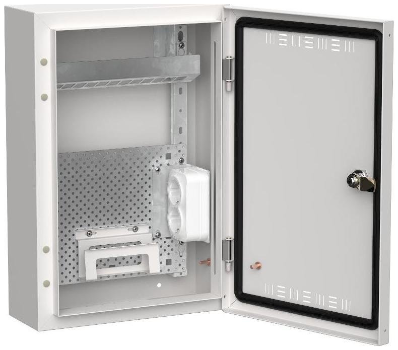 IEK TI5-51-N-024-30 TITAN 5 Корпус мультимедиа ЩРн-24 (1х24) белый