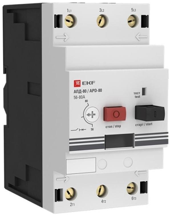 EKF apd3-40-63 Автомат пуска двигателя АПД-80 40-63А PROxima