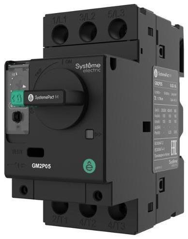 Systeme Electric GM2P14 АВТ.ВЫКЛ.ЗАЩ.ДВ. GM2P 6-10A КОМБ.РАСЦЕПИТЕЛЬ ПОВ.РУК