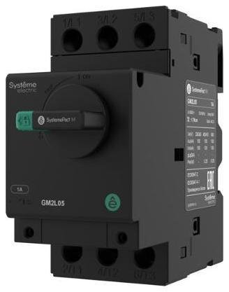 Systeme Electric GM2L04 АВТ.ВЫКЛ.ЗАЩ.ДВ. GM2L 0.63A МАГН.РАСЦЕПИТЕЛЬ ПОВ.РУК
