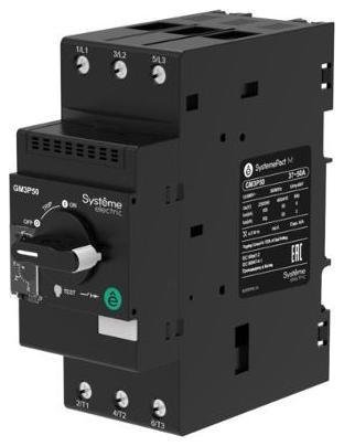 Systeme Electric GM3P40 АВТ.ВЫКЛ.ЗАЩ.ДВ. GM3P 30-40A КОМБ.РАСЦЕПИТЕЛЬ ПОВ.РУК. ВИНТ.ЗАЖ. (GV3P40)