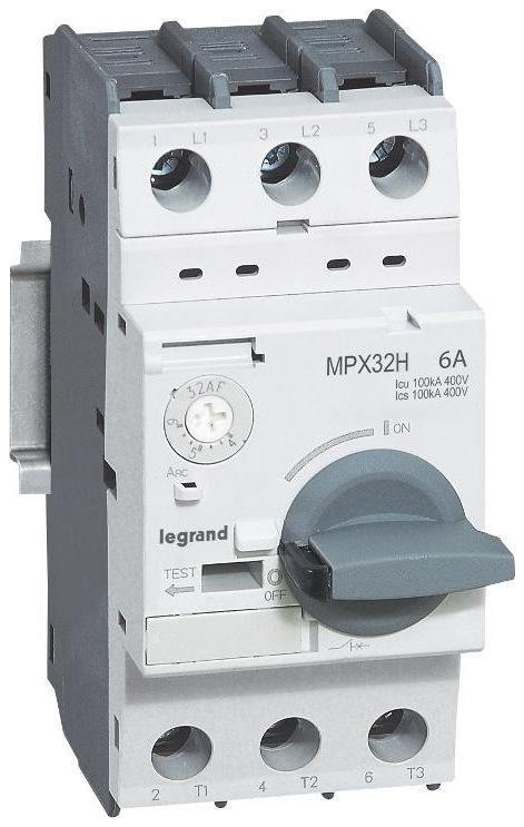 Legrand 417331 Автоматический выключатель для защиты электродвигателей MPX3 T32H 13A 100kA