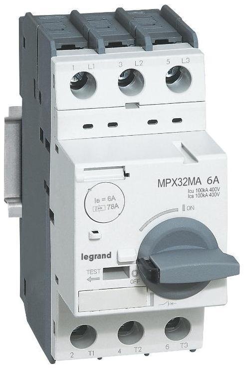 Legrand 417352 Автоматический выключатель для защиты электродвигателей MPX3 T32MA 17A 50kA