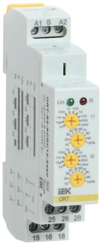 IEK ORT-S2-ACDC12-240V Реле циклическое ORT. 2 конт. 12-240 В AC/DC