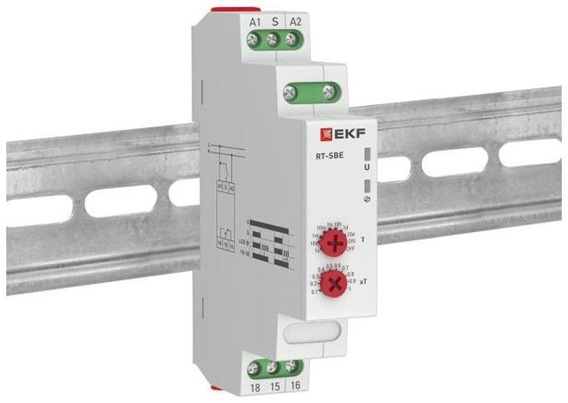 EKF rt-sbe-12-240 Реле времени (задержка выключ. после пропад. сигн.) RT-SBE12-240В PROxima|rt-sbe-12-240|EKF