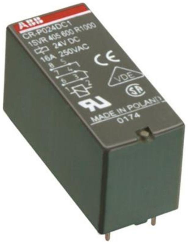 ABB 1SVR405601R1000 Реле CR-P024DC2 24B DC 2ПК (8А)