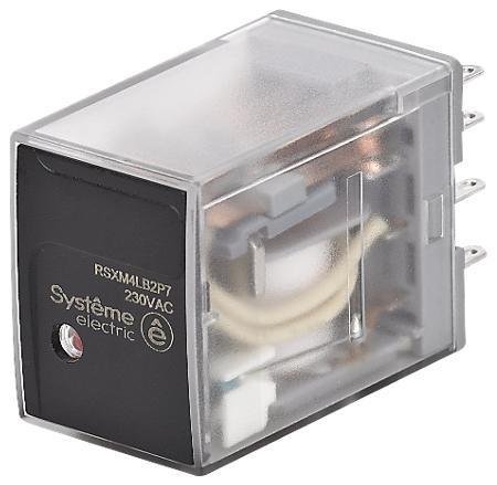 Systeme Electric RSXM4LB2P7 Реле 5A 4CO 230VAC LED
