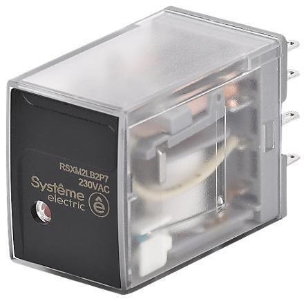 Systeme Electric RSXM2LB2P7 Реле 6.5A 2CO 230VAC LED