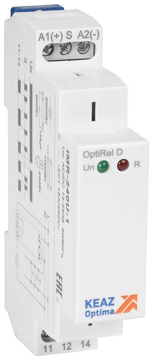 КЭАЗ 332023 Реле импульсное OptiRel D IMR-240U-2 16А 2СО 12-230АС/DC