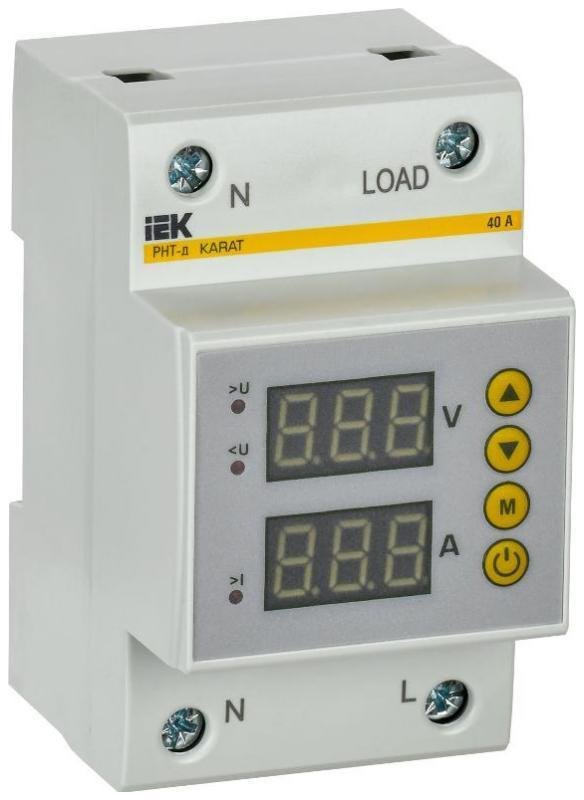 IEK IVC31-1-40 Реле напряжения и тока РНТ-д однофазное 54мм 40А
