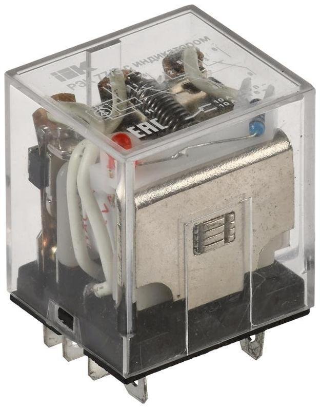 IEK RRP10-3-10-012A-LED Реле РЭК77/3(LY3) с индикацией 10А 12В АC [в упаковке 20, цена за 1 шт]