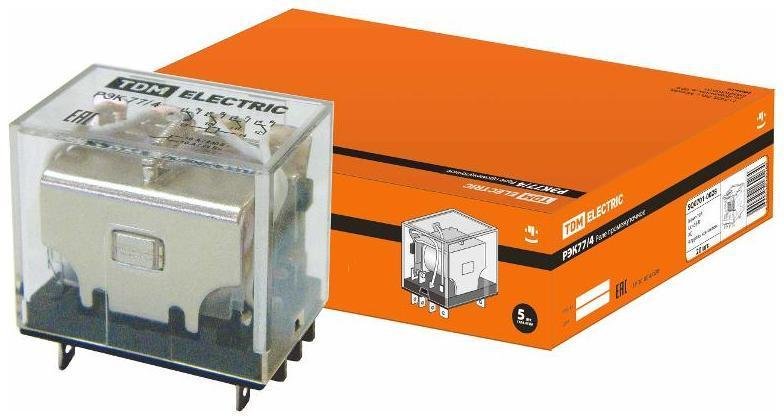 TDM electric SQ0701-0028 Реле РЭК77/4 10А 36В AC [в упаковке 20, цена за 1 шт]