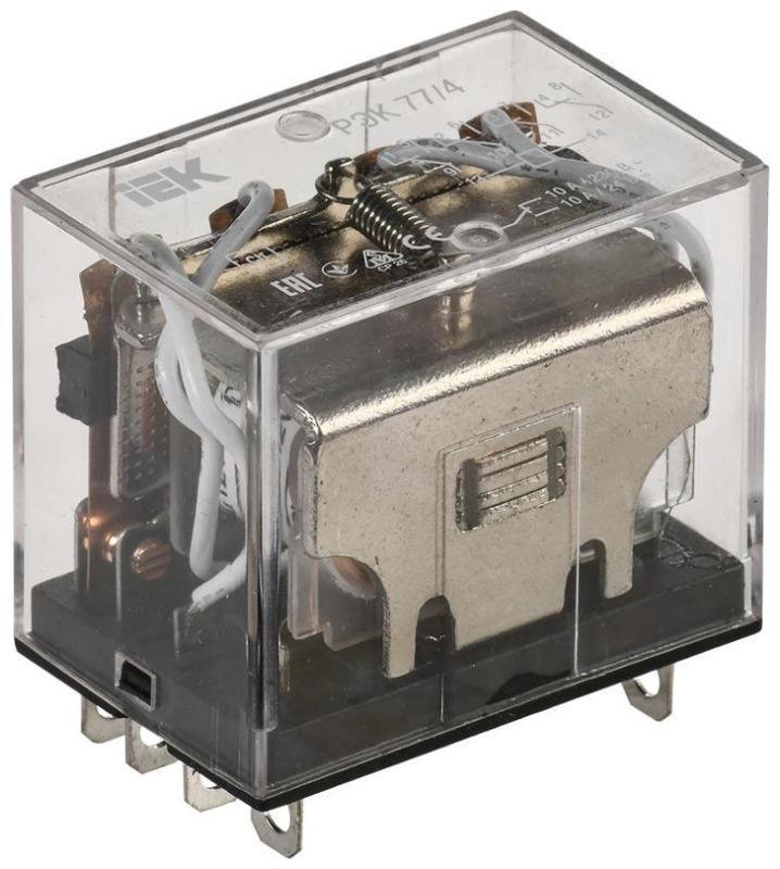IEK RRP10-4-10-012D Реле РЭК77/4(LY4) 10А 12В DC [в упаковке 20, цена за 1 шт]