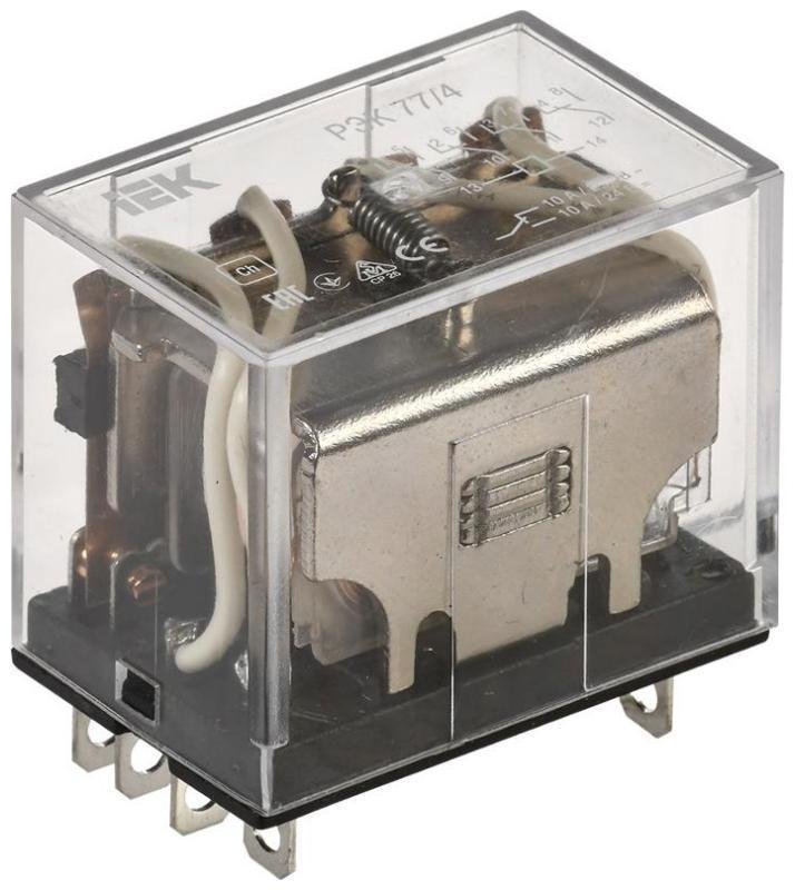 IEK RRP10-4-10-012A Реле РЭК77/4(LY4) 10А 12В АC