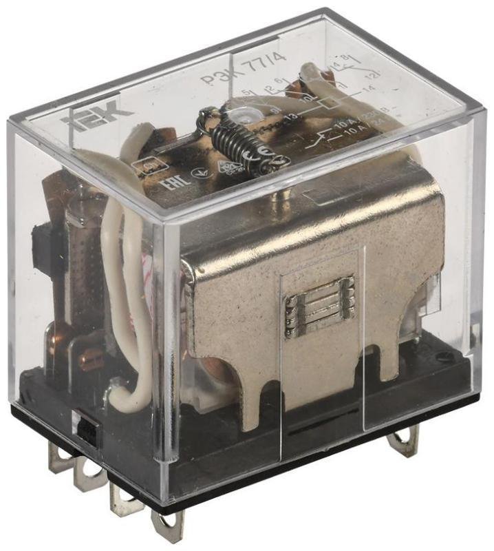 IEK RRP10-4-10-024A Реле РЭК77/4(LY4) 10А 24В АC [в упаковке 20, цена за 1 шт]