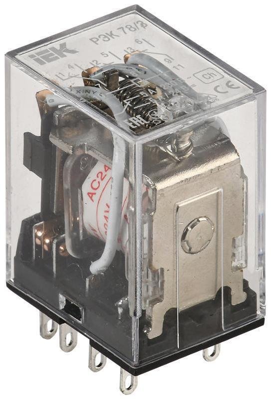 IEK RRP20-3-05-024A Реле РЭК78/3(MY3) 5А 24В АC