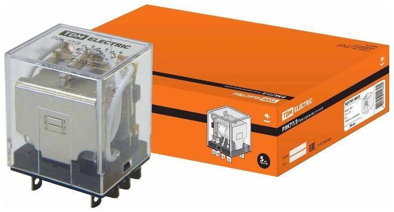 TDM electric SQ0701-0025 Реле РЭК77/3 10А 12В AC [в упаковке 20, цена за 1 шт]