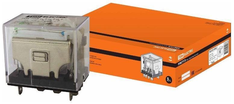 TDM electric SQ0701-0051 Реле РЭК77/3 с инд. 10А 12В DC [в упаковке 20, цена за 1 шт]