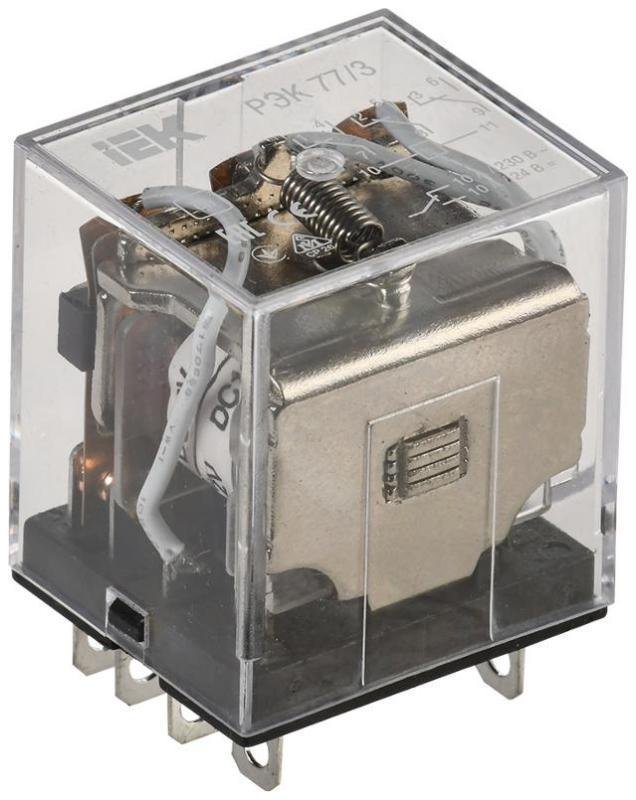IEK RRP10-3-10-012D Реле РЭК77/3(LY3) 10А 12В DC